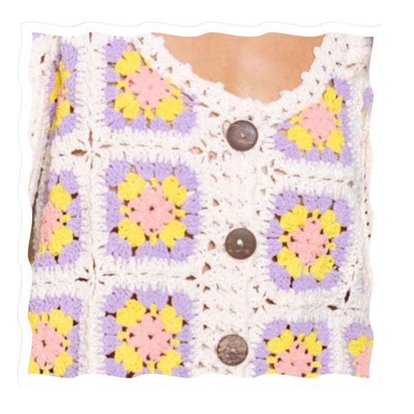 Soft Chenille Button-Up Cardigan Sweater - Picture 5 of 7